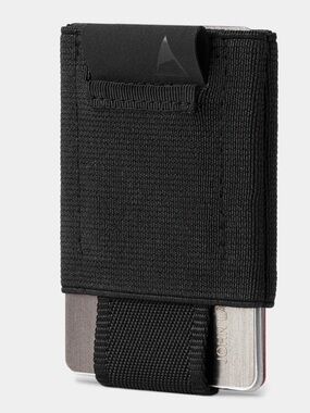 NWT Nomatic Black Wallet with Black Leather Tab